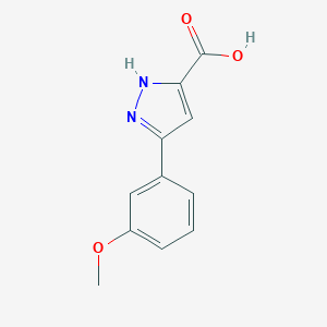 3-(2-甲氧基苯)-1H-吡唑-5-羧酸图片