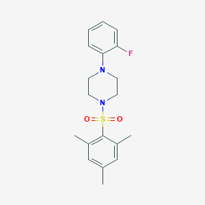 1-(2-Fluorophenyl)-4-(mesitylsulfonyl)piperazine图片