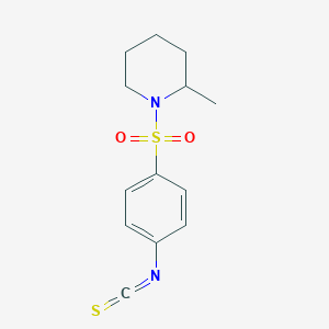 1-[(4-isothiocyanatophenyl)sulfonyl]-2-methylpiperidine图片