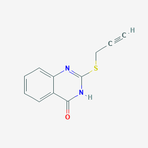2-(2-Propynylsulfanyl)-4(3H)-quinazolinone图片