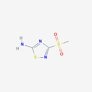 3-(methylsulfonyl)-1,2,4-thiadiazol-5-amine图片