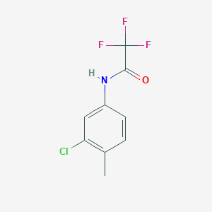 N-(3-氯-4-甲基苯基)-2,2,2-三氟乙酰胺图片