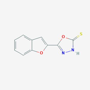5-(1-Benzofuran-2-yl)-1,3,4-oxadiazole-2-thiol图片