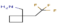 [1-(2,2,2-trifluoroethyl)cyclobutyl]methanamine图片
