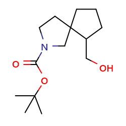 tert-butyl6-(hydroxymethyl)-2-azaspiro[4,4]nonane-2-carboxylate图片