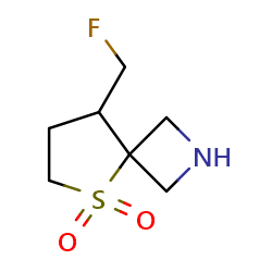 8-(fluoromethyl)-5-thia-2-azaspiro[3,4]octane5,5-dioxide图片