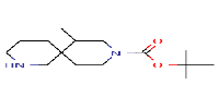 tert-butyl7-methyl-2,9-diazaspiro[5,5]undecane-9-carboxylate图片