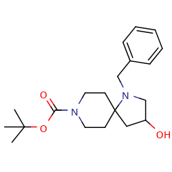 tert-butyl1-benzyl-3-hydroxy-1,8-diazaspiro[4,5]decane-8-carboxylate图片