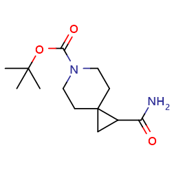 tert-butyl2-carbamoyl-6-azaspiro[2,5]octane-6-carboxylate图片