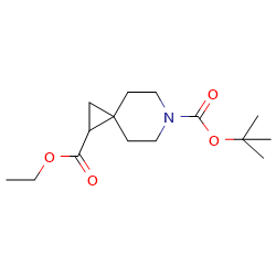 6-tert-butyl1-ethyl6-azaspiro[2,5]octane-1,6-dicarboxylate图片