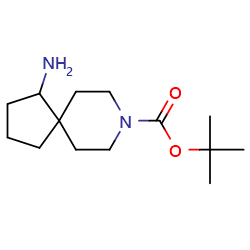 tert-butyl1-amino-8-azaspiro[4,5]decane-8-carboxylate图片