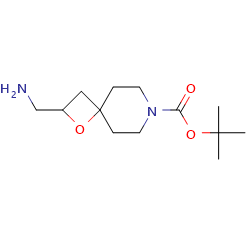 Tert-butyl2-(aminomethyl)-1-oxa-7-azaspiro[3,5]nonane-7-carboxylate图片