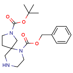 O6-benzylO2-tert-butyl2,6,9-triazaspiro[4,5]decane-2,6-dicarboxylate图片