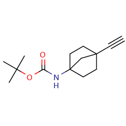 tert-butylN-{4-ethynylbicyclo[2,2,1]heptan-1-yl}carbamate图片