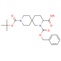 2-[(benzyloxy)carbonyl]-9-[(tert-butoxy)carbonyl]-2,9-diazaspiro[5,5]undecane-3-carboxylicacid图片