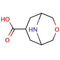 3oxa9azabicyclo[3,3,1]nonane7carboxylicacid图片