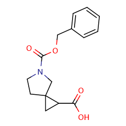 5-[(benzyloxy)carbonyl]-5-azaspiro[2,4]heptane-1-carboxylicacid图片