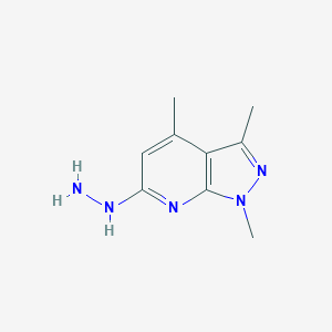 6-hydrazino-1,3,4-trimethyl-1H-pyrazolo[3,4-b]pyridine图片