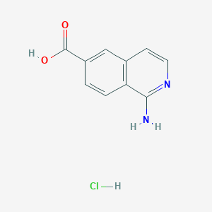 1-aminoisoquinoline-6-carboxylic Acid Hydrochloride图片