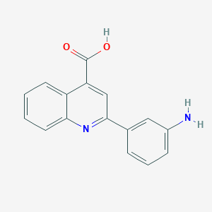 2-(3-Aminophenyl)-quinoline-4-carboxylic acid图片