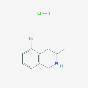 5-Bromo-3-Ethyl-1,2,3,4-Tetrahydroisoquinoline Hydrochloride图片