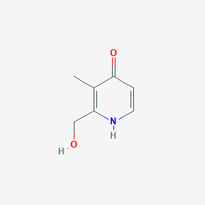 4-Hydroxy-3-methyl-2-pyridinemethanol图片