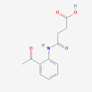 4-[(2-acetylphenyl)amino]-4-oxobutanoic acid图片