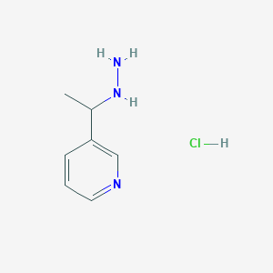3-(1-Hydrazinoethyl)pyridine hydrochloride图片