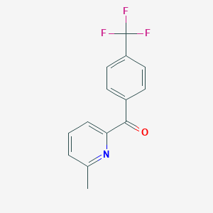 6-Methyl-2-(4-trifluoromethylbenzoyl)pyridine图片