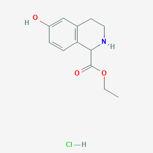 6-Hydroxy-1,2,3,4-tetrahydro-isoquinoline-1-Carboxylic Acid Ethyl Ester Hydrochloride图片