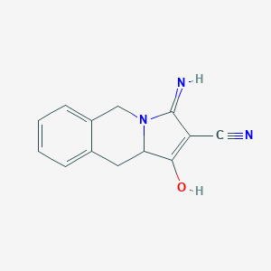 3-amino-1-oxo-1H,5H,10H,10aH-pyrrolo[1,2-b]isoquinoline-2-carbonitrile图片
