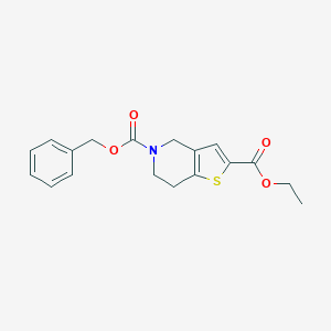 Ethyl 5-Cbz-4,5,6,7-Tetrahydrothieno-[3,2-c]pyridine-2-carboxylate图片
