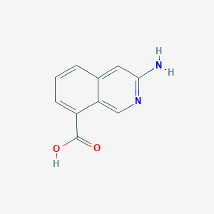 3-Aminoisoquinoline-8-carboxylic Acid Hydrochloride图片