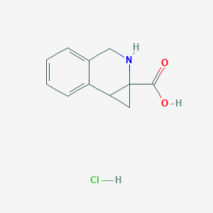 5H,6H,6aH,7H,7aH-cyclopropa[c]isoquinoline-6a-carboxylic Acid Hydrochloride图片