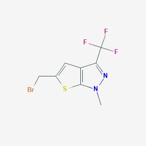 bromomethylmethyltrifluoromethylthienocpyrazole图片