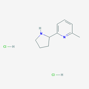2-Methyl-6-pyrrolidin-2-yl-pyridine dihydrochloride图片