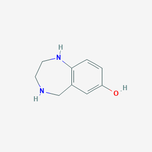2,3,4,5-Tetrahydro-1H-benzo[E][1,4]diazepin-7-ol图片