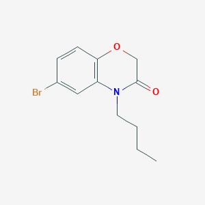 6-Bromo-4-butyl-2H-1,4-benzoxazin-3-one图片