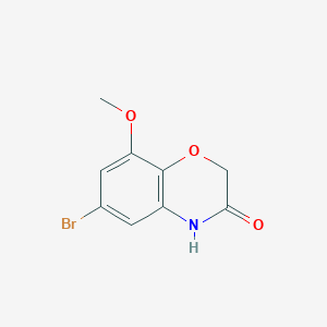 6-Bromo-8-methoxy-2h-benzo[b][1,4]oxazin-3(4h)-one图片