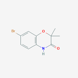 7-Bromo-2,2-dimethyl-2h-benzo[b][1,4]oxazin-3(4h)-one图片