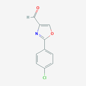 2-(4-Chloro-phenyl)-oxazole-4-carbaldehyde图片
