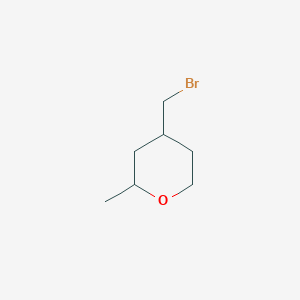 4-(bromomethyl)-2-methyloxane图片