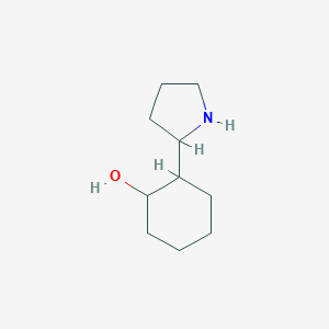 2-(pyrrolidin-2-yl)cyclohexan-1-ol图片