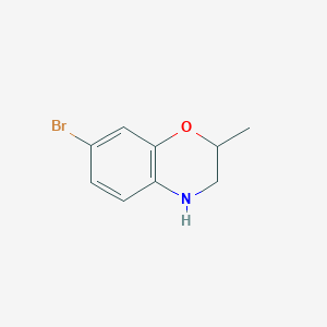 7-Bromo-2-methyl-3,4-dihydro-2H-benzo[b][1,4]oxazine图片