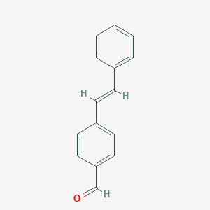4-[(E)-2-Phenylethenyl]benzaldehyde图片