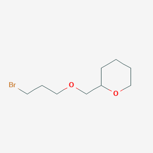 2-[(3-Bromopropoxy)methyl]oxane图片