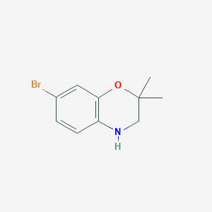 7-Bromo-2,2-dimethyl-3,4-dihydro-2h-1,4-benzoxazine图片