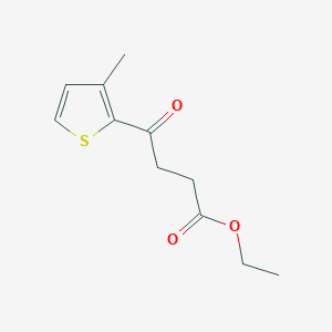 Ethyl 4-(3-Methyl-2-thienyl)-4-oxobutanoate图片