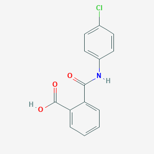 2-[(4-chlorophenyl)carbamoyl]benzoic acid图片