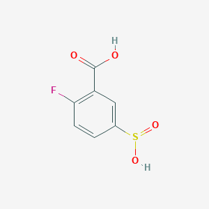 2-Fluoro-5-sulfino-benzoic acid图片